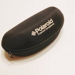 Polaroid semisoft clamshell sunglasses eyeglasses case.